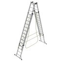 4 SECTION ALUMINUM INDUSTRIAL LADDER - SLIDING A TYPE - PREMIUM