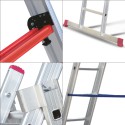 2 SECTION ALUMINUM INDUSTRIAL LADDER - A TYPE-Test