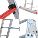 3 SECTION ALUMINUM INDUSTRIAL LADDER - A TYPE