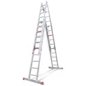 4 SECTION ALUMINUM INDUSTRIAL LADDER SLIDING A TYPE - PREMIUM