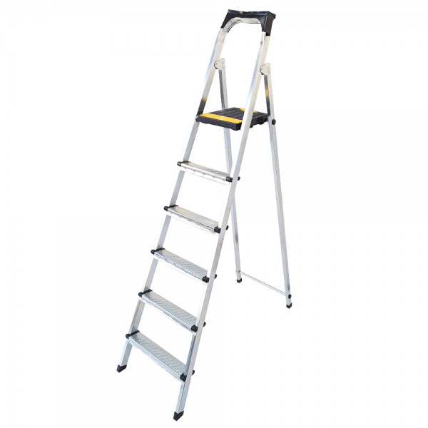 PROFILE LADDER with PLASTIC PLATFORM