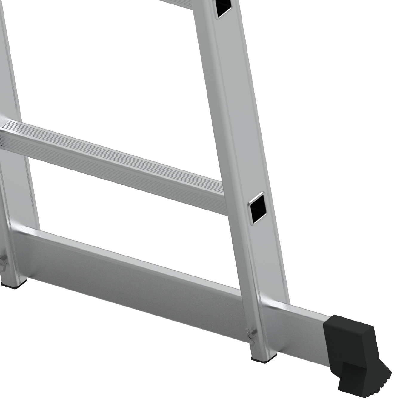 ALUMINUM DOUBLE SIDE LADDER WITH HINGE gallery image 3
