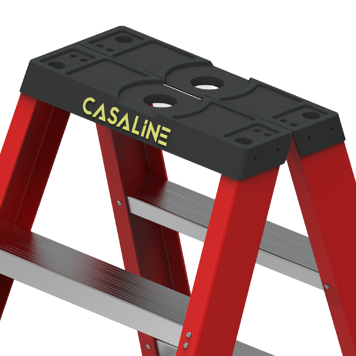 FIBER GLASS DOUBLE SIDE LADDER gallery image 3