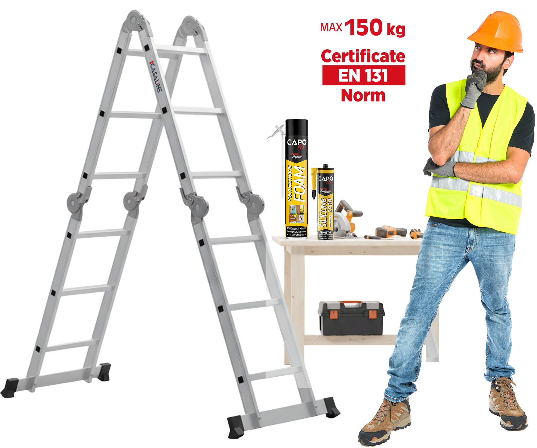 Maximum safety at every step for professional use